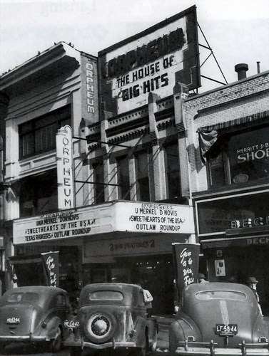 Orpheum Theatre - Old Photo (newer photo)